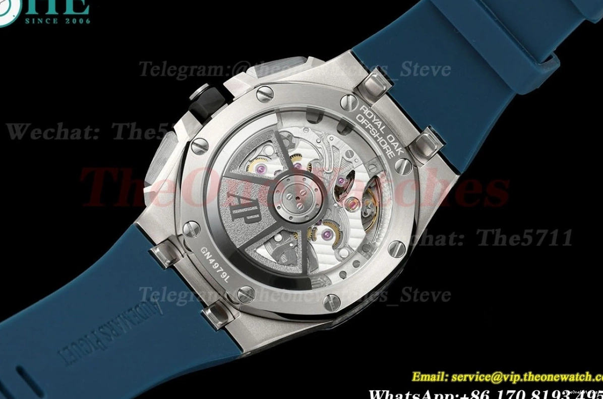 SS Oak Offshore 26420 Royal Wht APPF Blue A4401 RU 43mm 0331